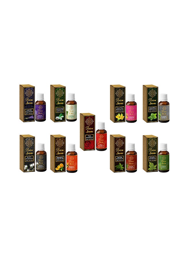 Precious Aromas - 9-Piece Pure Natural Essential Oil - Image 1