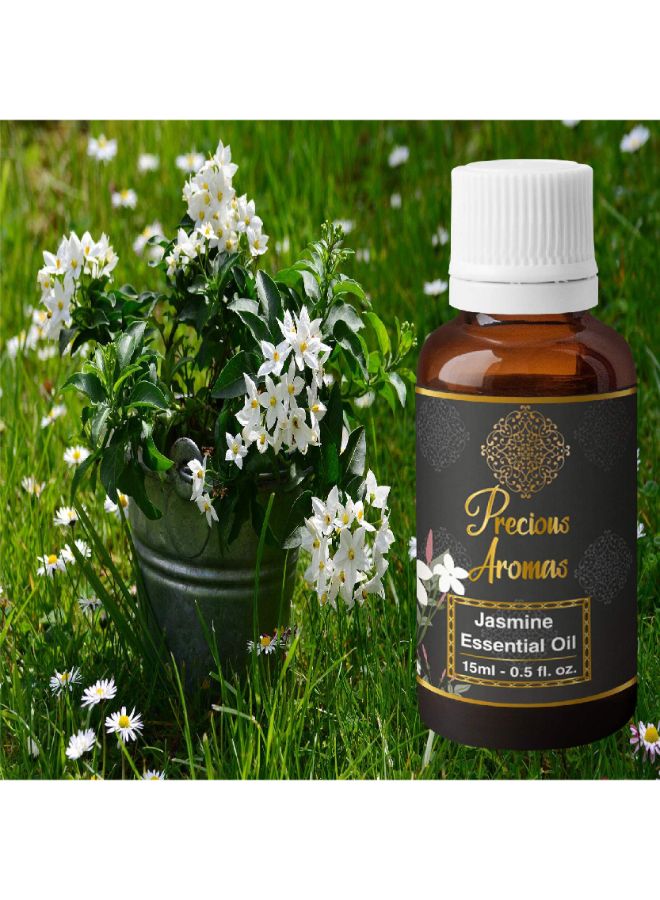 Precious Aromas Jasmine Natural Essential Oil 15ml  - Image 3