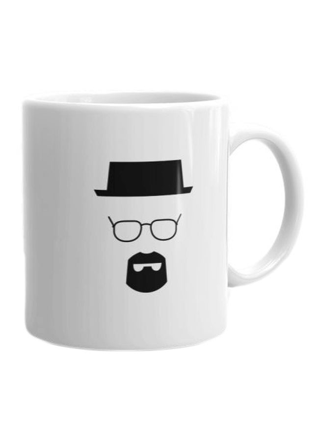 مج بطبعة بتصميم مسلسل "Breaking Bad" أبيض/ أسود - Image 1