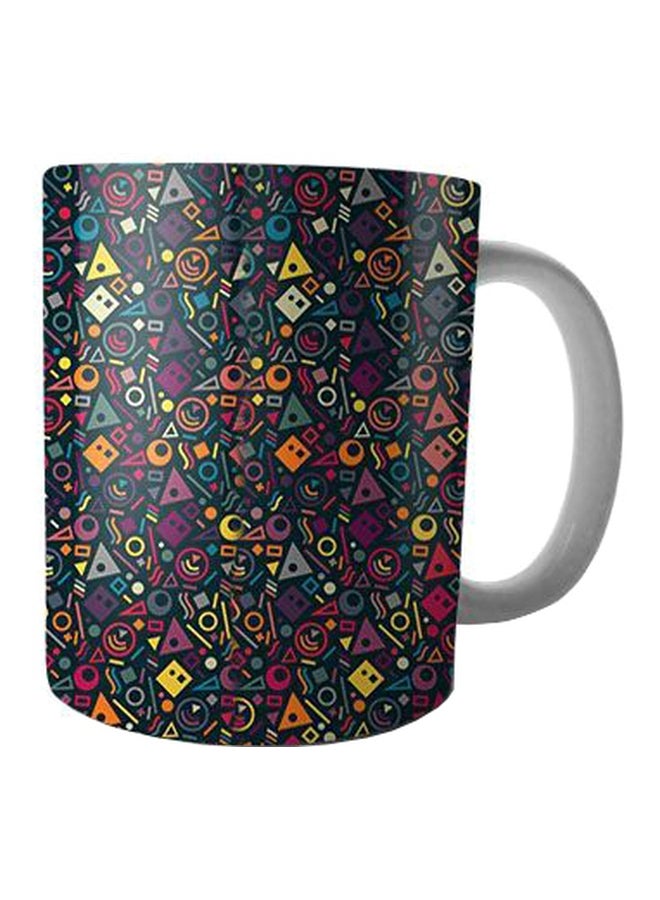 Fast Print Printed Ceramic Coffee Mug Multicolour Standard