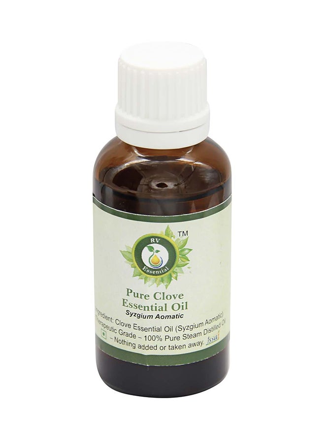 r v essential Pure Clove Essential Oil 10ml  - Image 1