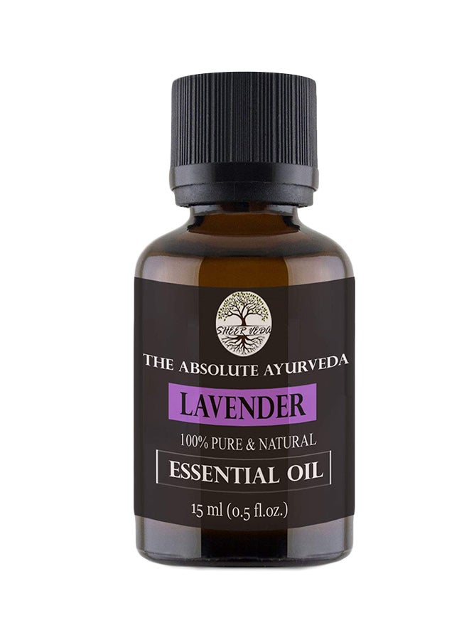 Sheer Veda - Pure And Natural Lavender Oil Essential Oil 15ml - Image 1