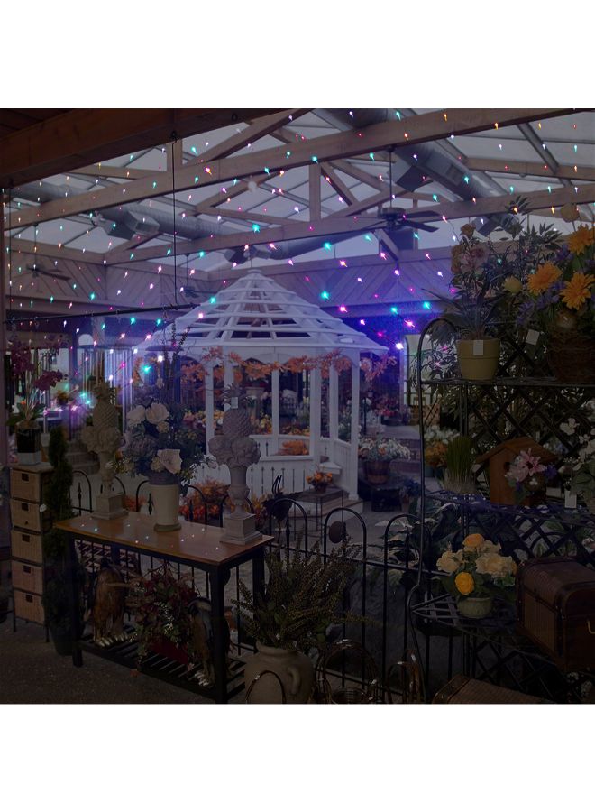 Generic - 300-LED Window Curtain String Light With Remote Control White 39.98 x 17.52 x 80mm - Image 1