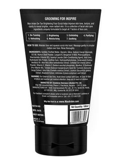 Man Arden De-Tan Face Scrub 100ml  - Image 2
