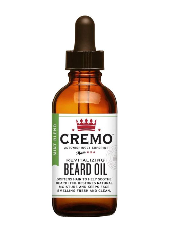 cremo Revitalizing Beard Oil Red