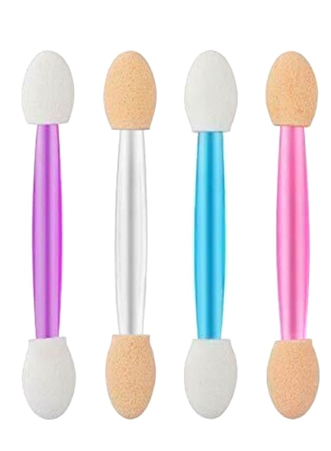 Cuttte 120-Piece Disposable Dual Sided Eyeshadow Brush Set Multicolour - Image 2