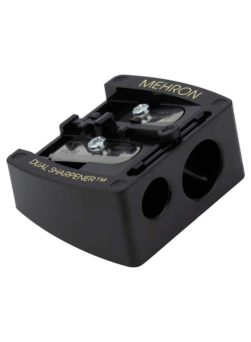mehron Makeup Pro-Pencil Dual Sharpener Black  - Image 2