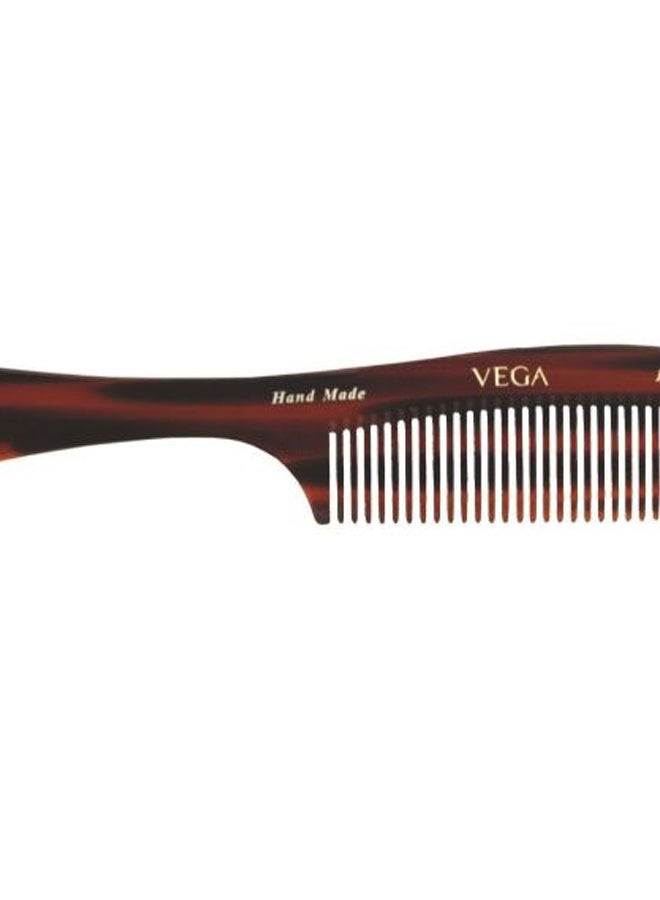 Vega Tortoise Shell Grooming Comb Brown  - Image 2