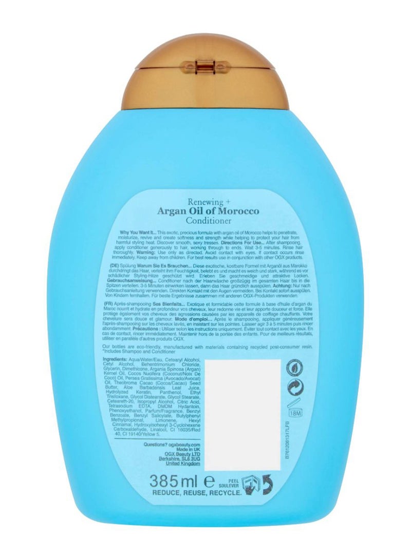 Organix Moroccan Argan Oil Conditioner 385ml  - Image 2