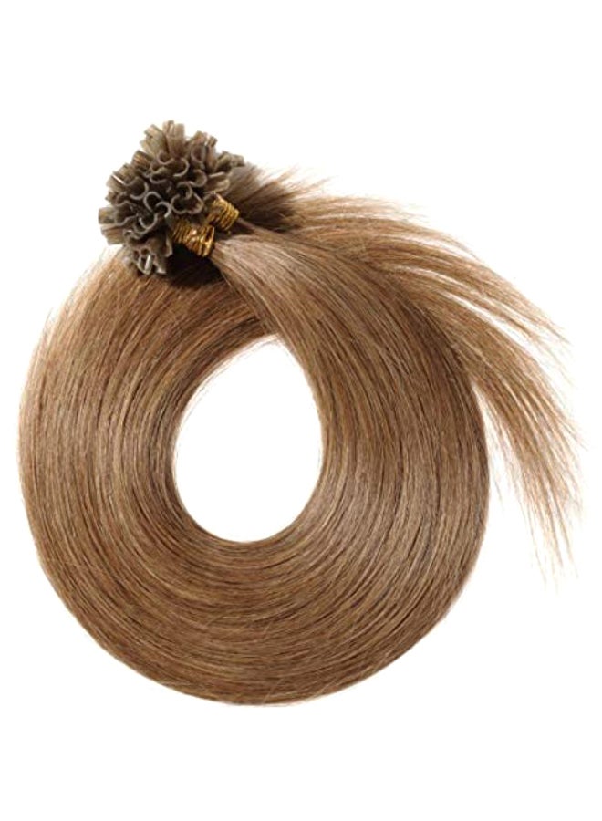 SEGO Pre Bonded U Tip Hair Extensions 06 Light Brown 16inch