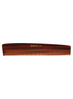 Fine Teeth Hair Comb Brown