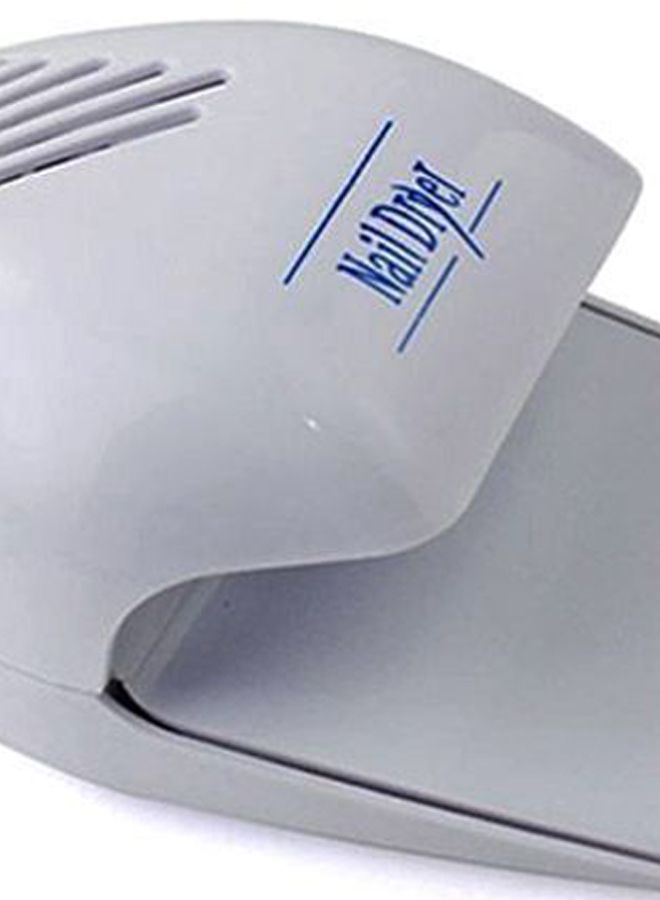 فوكس مجفّف لطلاء الأظافر احترافي وقابل للحمل أبيض - Image 2