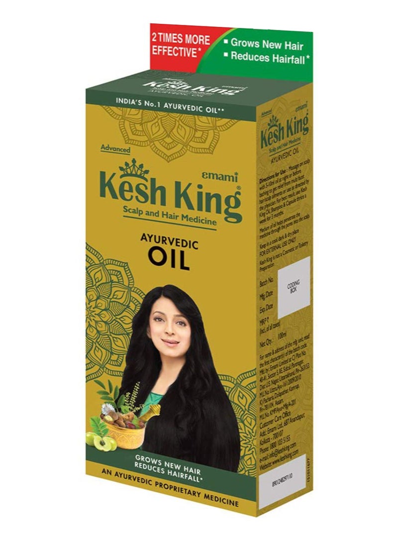Kesh King - Ayurvedic Scalp And Hair Oil 100ml - Image 1