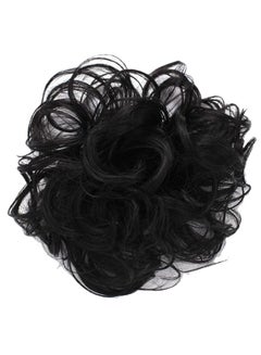 Messy Chignon Hair Extension Bun Off Black 5.5 x 6inch - v1567015967/N29313543A_1