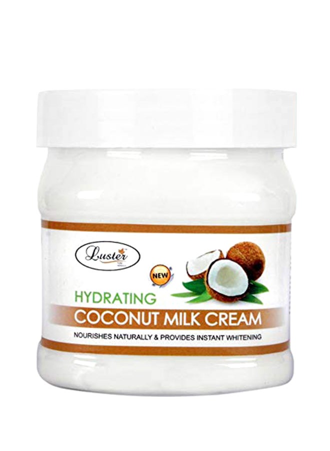 LUSTER Coconut Milk Facial Massage Cream - Image 1