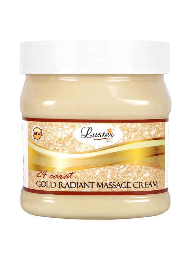لاستر كريم تدليك الوجه الذهبي لبشرة مشرقة - Image 2