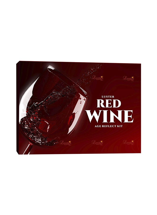 لاستر مجموعة مستحضرات العناية بالوجه ريد واين من 6 قطع، خالية من البارابين والكبريتات - Image 2