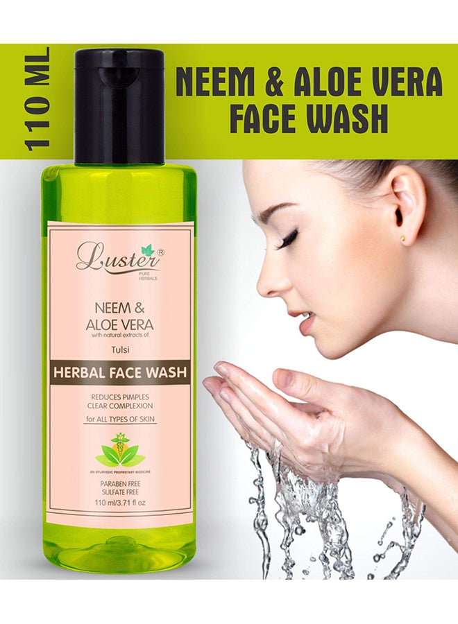 Neem & Aloe Vera Tulsi Herbal Face Wash - v1567057614/N29284300A_1