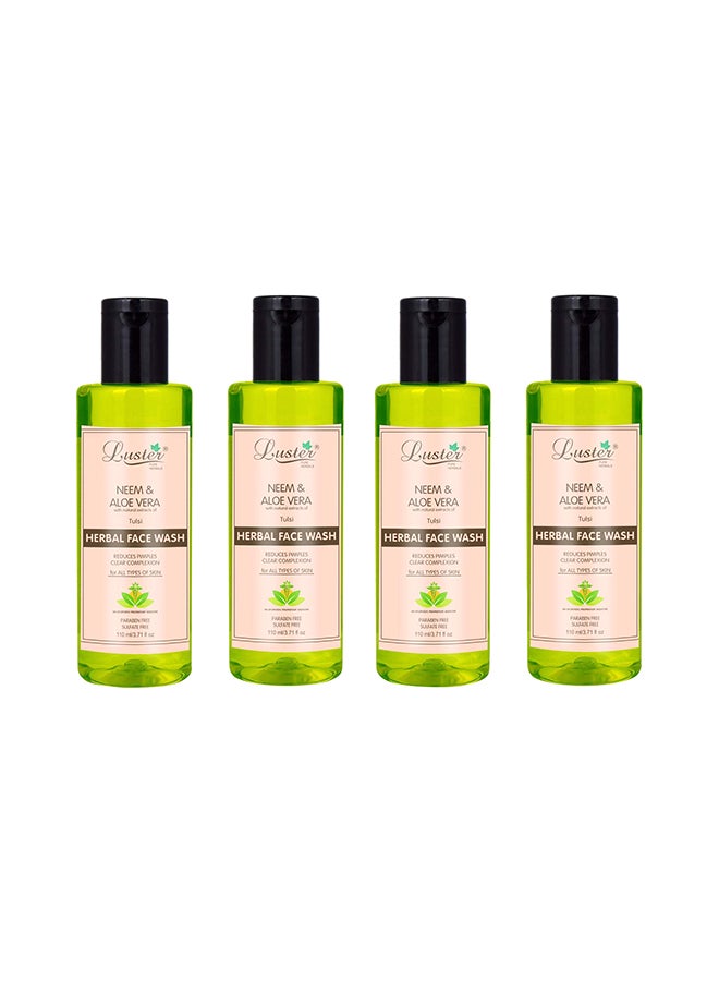 لاستر مجموعة غسول هيربال مُكوَّنة من 4 قطع - Image 1