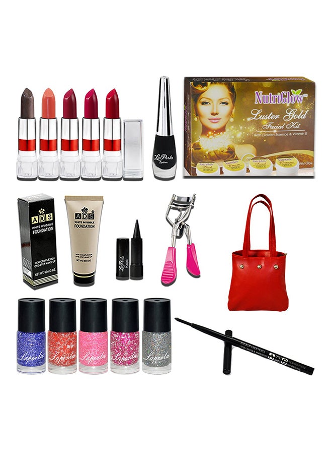 adbeni Pack Of 17 Special Combo Makeup Set Multicolour - Image 1