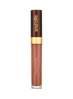SOULTREE Ayurvedic Lip Gloss Coral Pink  - Image 1