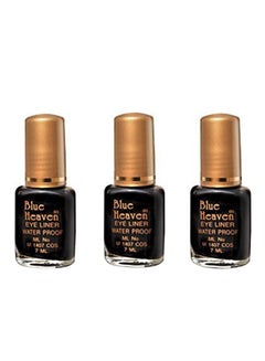 Blue Heaven Set Of 3 Regular Eyeliner Black 