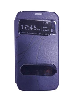 Flip Cover For Samsung Galaxy S4 Mini Purple