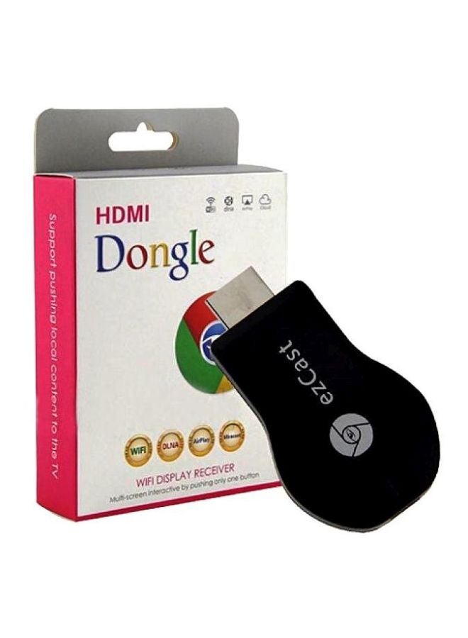 HDMI Wifi Display Receiver Dongle Black/Silver - Image 2