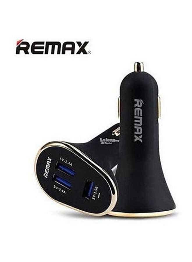 USB Car Charger Black/Gold - v1567067555/N29511646A_2