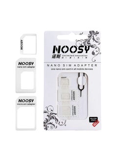Noosy Nano Sim Adapter White  - Image 2