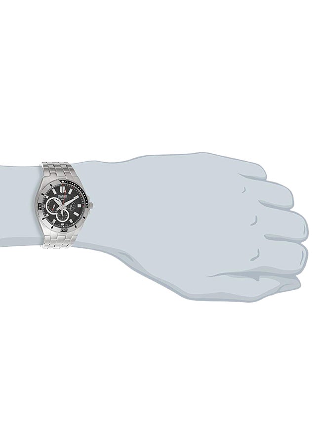 Men's Stainless Steel Chronograph Watch MTD-1060D-1AVDF