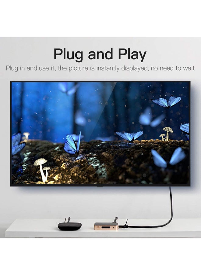 VENTION Splitter HDMI Switch Adapter Black/Gold - Image 5