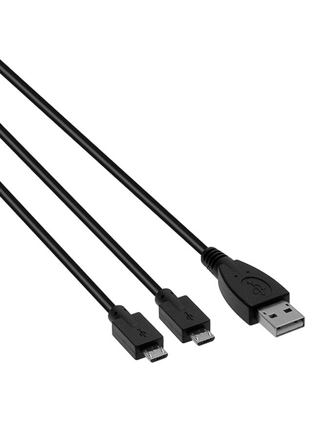 Venom - USB Charging Cable - PlayStation 4 (PS4) Black - Image 1