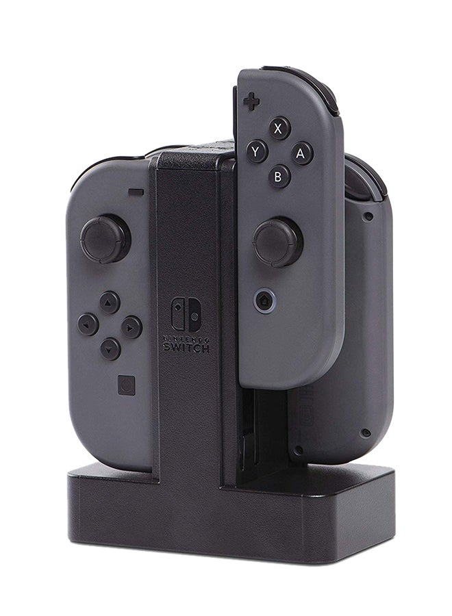 باور أيه قاعدة شحن USB لأجهزة تحكم جوي كون لجهاز نينتندو سويتش رمادي/أسود - Image 4