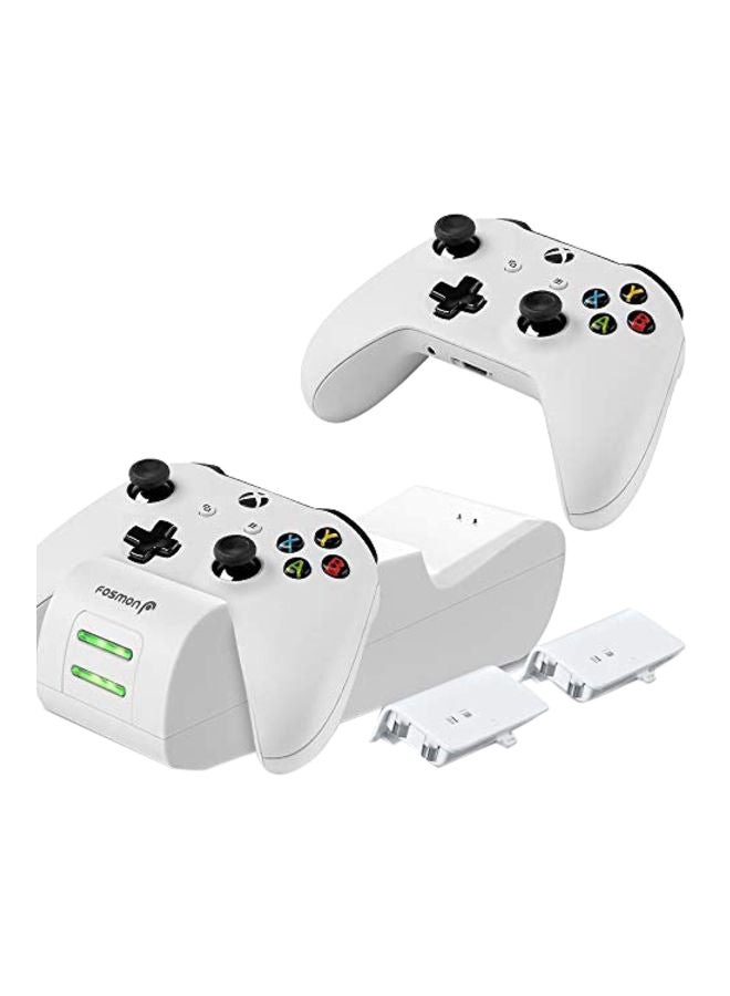 Fosmon Dual Slot Controller Charger For Xbox One/One X/One S - Wireless  - Image 2