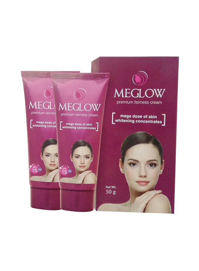 MEGLOW Pack Of 2 Essential Cherry Strawberry Lip Balms 100grams