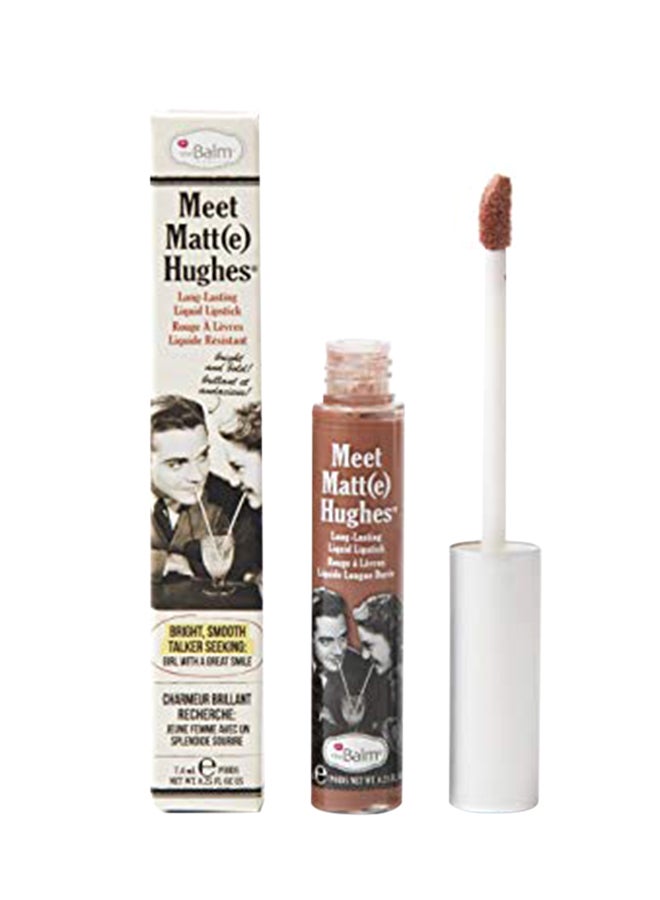 theBalm Matte Finish Liquid Lipstick Charistic 