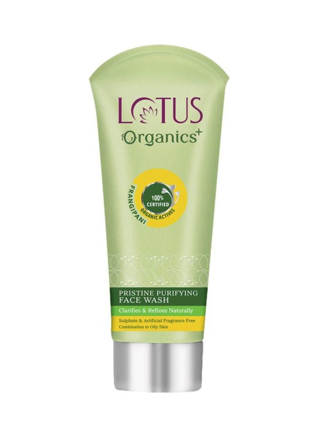 Lotus Organics+ Pristine Purifying Face Wash Clear 100ml  - Image 1