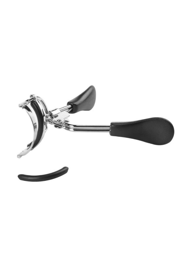 Alexvyan Professional Handle Eye Lash Curler Silver/Black - Image 2