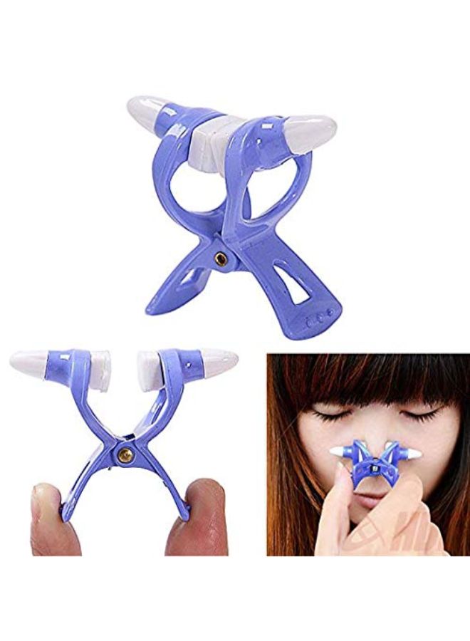 Alexvyan Set Of 2 Nose Shaper Lifting Bridge Straightening Clip Pink/Blue 8X6X2inch - Image 2