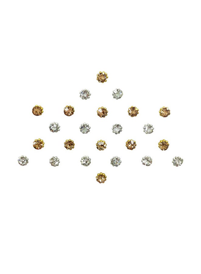 Diamond Collection Bindis Gold/Silver - v1567080492/N29252774A_1