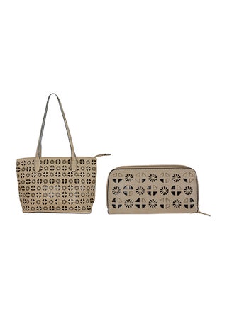 Tote Bag With Pouch Beige - v1567082334/N27142702A_1