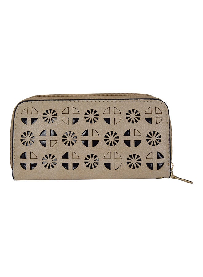 Tote Bag With Pouch Beige