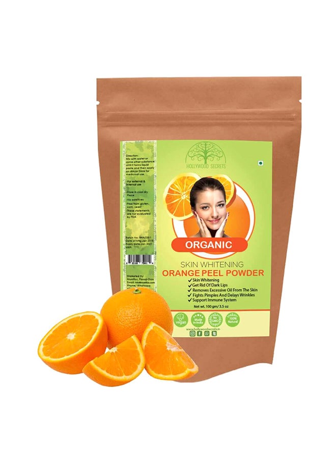 Hollywood Secrets Organic Orange Peel Face Powder - Image 1