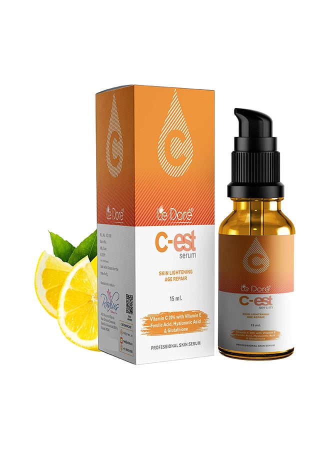 Le Dore C-est Anti Aging And Skin Whitening Face Serum 15ml - Image 2