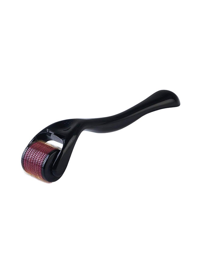 Dermaroller With 540 Titanium Micro Needles Black
