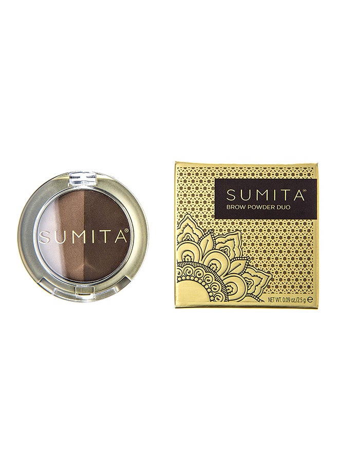 SUMITA Cosmetics Brow Powder Duo Medium 