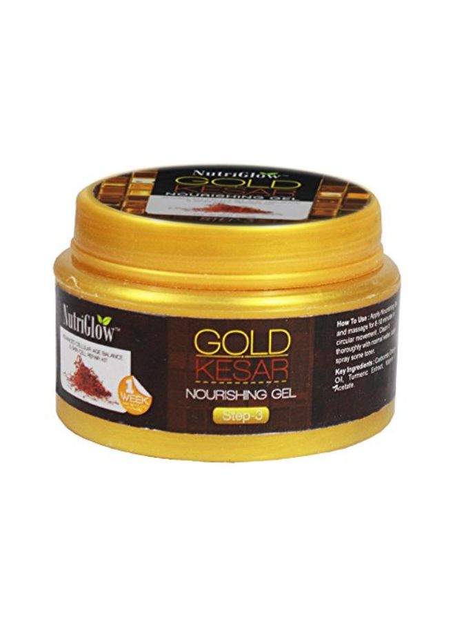 NUTRIGLOW Gold Keshar Instant Radian Shine And Youthful Glow Facial Kit - Image 2