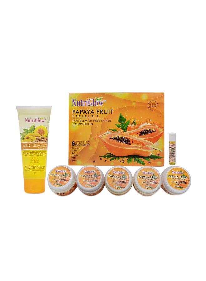 نيوتريجلو مجموعة العناية بالوجه بفاكهة البابايا مع غسول وجه - Image 1