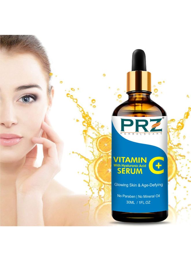 بي ار زد سيروم بفيتامين سي مع حمض الهيالورونيك - Image 2
